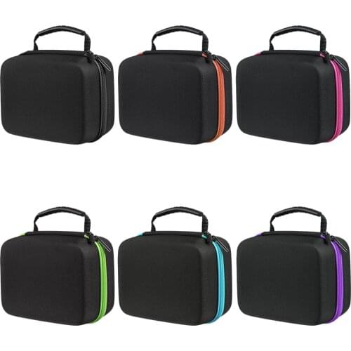 12 Grids 5/10/15ml Multifunctional Essential Oil Storage Case Bag Portable Essential Oil Case Holder Case Storage Bag Bottle Bag