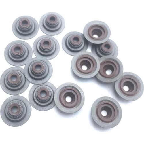 16pcs/lot) Engine Valve oil seal rubber sealing for Chinese SAIC ROEWE 550 MG6 1.8T Auto car motor parts LUB100350