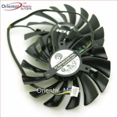 2pcs/lot PLD10010S12HH DC12V 0.40A 95mm VGA Fan 4Pin For MSI GTX1060 GTX1070 Graphics Card Fan