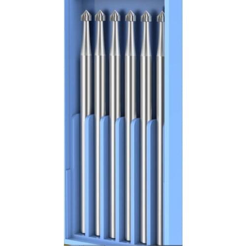 6PCS Jewelry Setting Burs Diamond Bearing Cutter Stone Set jewelry diy making Tools