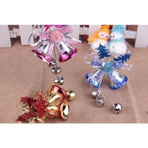 7.8(inch) small jingle bells metal bell christmas tree decoration festive & party supplies ornament decorations