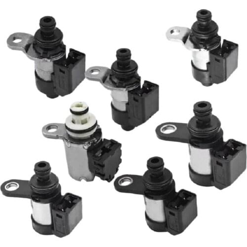 7Pcs RE5R05A Transmission Solenoid Kit for 02UP (High Ohm) Nissan Pathfinder 31941-1FX02 63431A-U