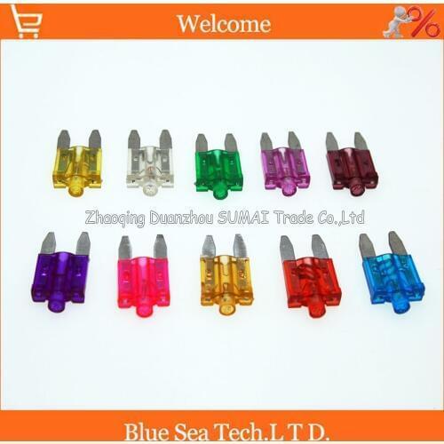 10 PCS/pack 4S stores 4A to 40A Auto fuse with Fault indicator,small type 32V car/automobile fuses for Audi,VW,Toyota etc