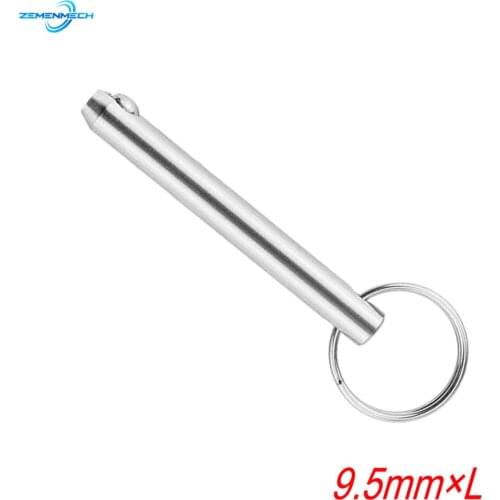 3/8 Inch 9.5mm Stainless Steel Marine Grade Quick Release Ball Pin for Boat Bimini Top Deck Hinge Marine Boat Accessories Yacht
