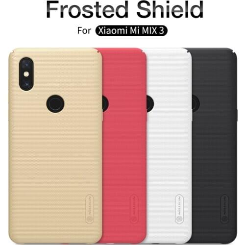 For Xiaomi Mi MIX 3 case NILLKIN Frosted Shield PC Hard plastic Luxury Phone protector cover Back Cover For Xiaomi Mi MIX3