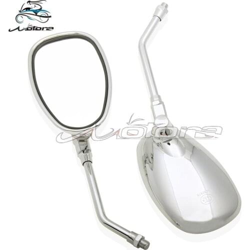 For YAMAHA VMAX12 Vmax 1200 XJR400 XJR1200 XJR1300 XV125 XV250 SR250 SR400 Dolphin 250 rearview Motorcycle Rearview Mirrors