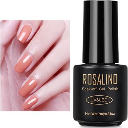 7ML Nail Varnish Polish Set Healthy Delicate Soak-off Gel UV LED Women Nail Art Manicure Gel Nail Polish French Manicure