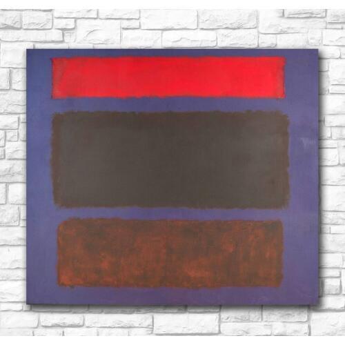 Wall Pictures For Living Room Abstract Mark Rothko No. 16 1960 Canvas Art Home Decor Modern No Frame Oil Painting