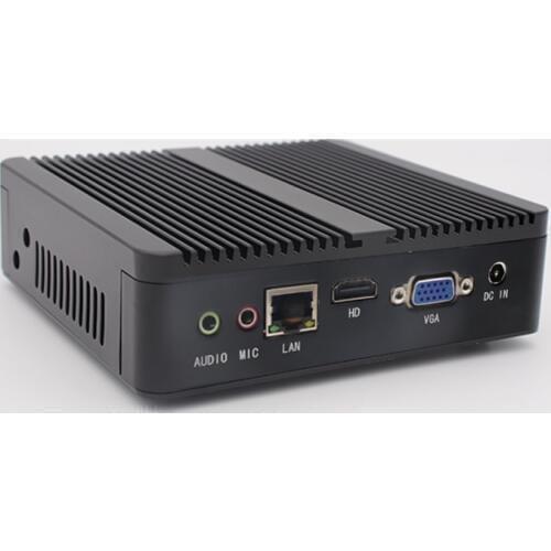 Wholesale Intel Pentium N3520 Quad Core Linux Mini PC Fanless Barebone Computer