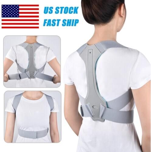 Adjustable Posture Corrector Back Support Spine Shoulder Support Band Brace Correction Humpback Back Pain Relief for Man Women