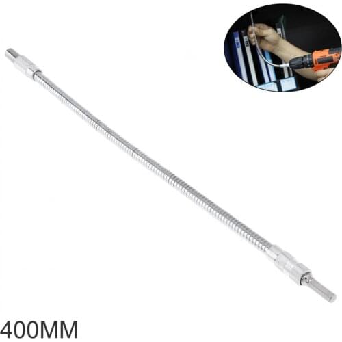 300mm 400mm Metal Universal Flexible Shaft Bit Connecting Rod Makes Electric Drill Work at Multiple Angles