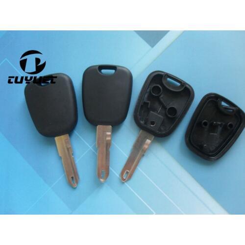 Transponder Key Shell For Peugeot 206 Replacement Car Key Case Blanks