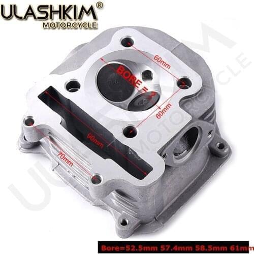 SCOOTER PARTS MOTORCYCLE PARTS GY6 125 150CC 157QMJ CYLINDER HEAD FOR Peugeot Sum UP 125