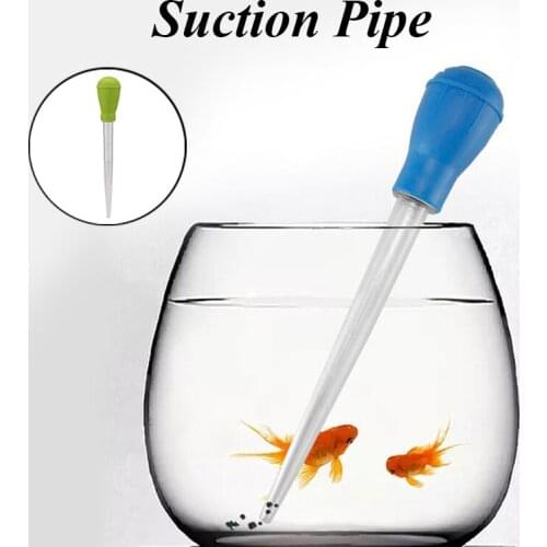2021 Aquarium Cleaner Pump Supply Tube Water Change Tool Pipette Fish Tank Siphon Pump BBQ Tube For Cleaning Shifting