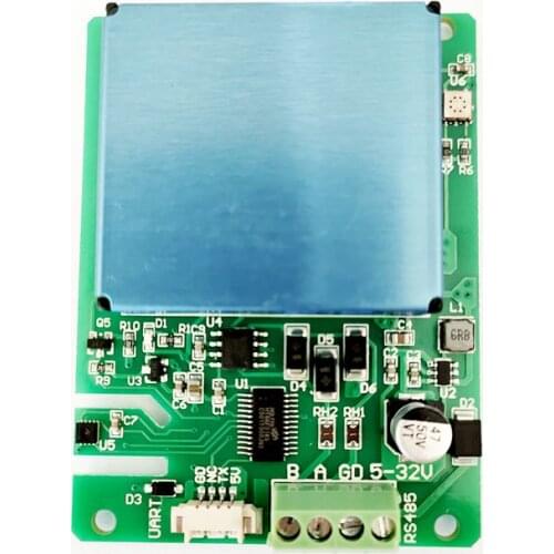 7 in 1 DC5-32V MODBUS 485 output Air Sensor Module Gas Detector For CO2 TVOC PM2.5 PM10 Temperature Humidity Formaldehyde