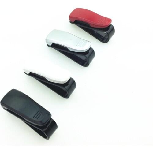 Car Accessories Multi-Purpose Car Glasses Clip Bill Card holder 4pcs