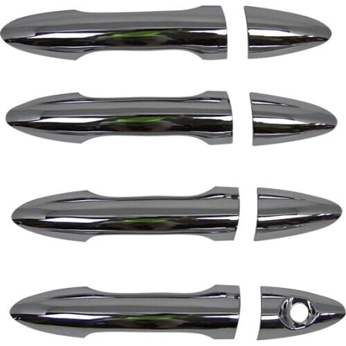 For KIA K2 RIO 3 Sedan 2011 2012 2013 2014 2015 New Chrome Car Door Handle Cover Trim Sticker Accessories Car covers,Car-Styling