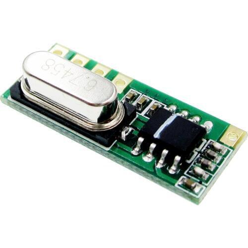 Wireless Remote Control Receiver Module ASK Superheterodyne Wireless Receiver Module Long Distance LR45B 5V 433MHz