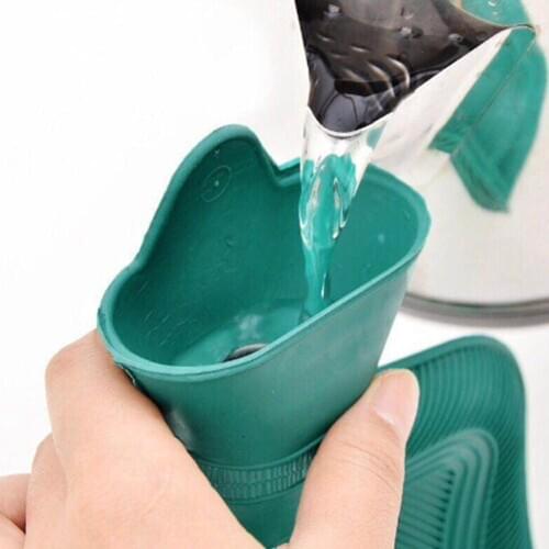 New Warming Water Bottles Winter Warmer Screw Natural Rubber Top Rubber Litre Injection Water Water Hot 1 Bottle Liter Qual Z8Q5