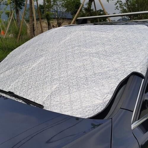 Car Windshield Cover Thick Aluminized Film Snowboard Front Window Anti-Frost And Sun-Shading Dual-Purpose Protection Board