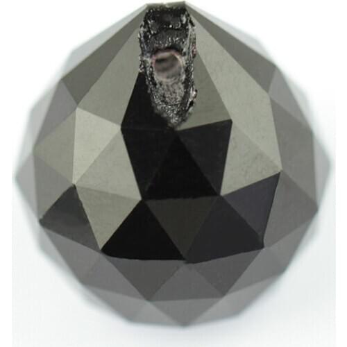 260PCS/Lot Black Color 20mm Crystal Faceted Ball Crystal Chandelier Ball For Chandelier Parts&Wedding,X-MAS Event Party Supplie