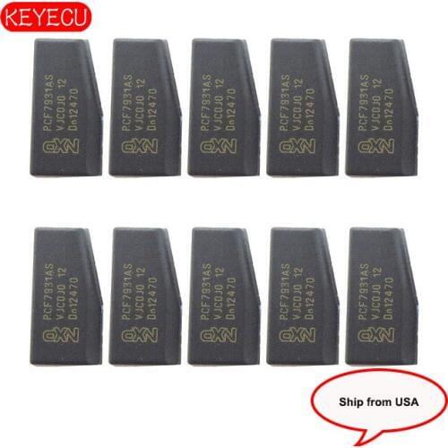 Keyecu 10PCS/LOT Transponder Chip PCF7931AS ID73 Chip (Can Replaceable PCF7930AS ) Ship from USA