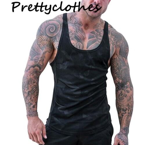 Best Selling Muscle Fitness Camouflage Vest MenS Breathable And Quick-Drying Clothes MenS Casual Outdoor Sports Vest Fashion