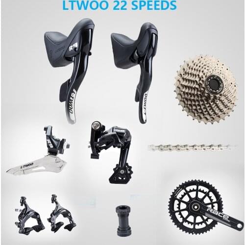 LTWOO R9 2x11 Speed 22s Road Bike Groupset RACEWORK Bicycle Crank Cassette Chain Shifter Derailleur Brake UT 105 R7000