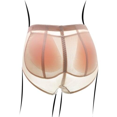 Fashion Silicone Butt Pads Enhancer False Ass Lift Fake Buttocks Padded Panties Hip Push Up Underwear Skin Color Body Shapers