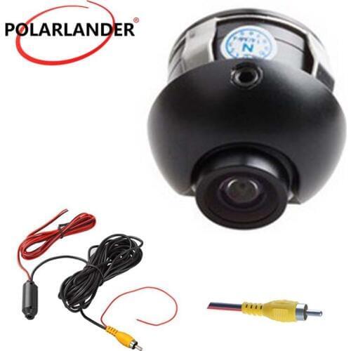 New arrival 360 degree 18.5mm drilling Car Rear View Parking Camera Night Vision backup reverse 170 degree wide angle