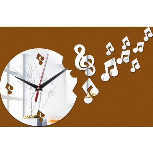New diy wall clock quartz watch 3d stickers wall clocks reloj de pared horloge living room acrylic needle