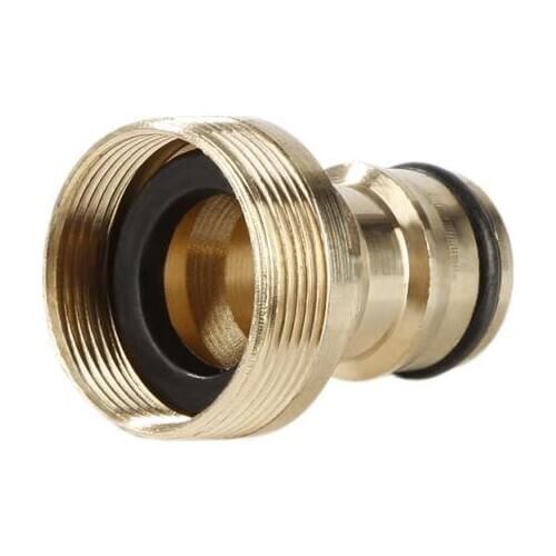 23mm Tap Hose Stainless Steel Brass Adaptor Garden Pipe Tube Quick Connector Watering Equipment Spray Nozzle Tool