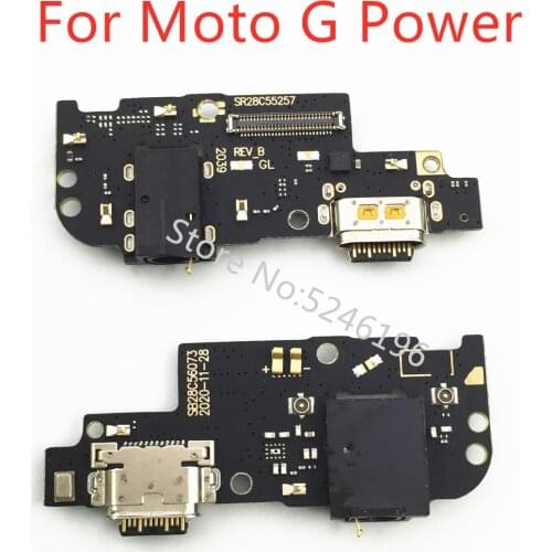 Applicable For Motorola Moto G Pro / G Power USB Charging port charger base connector soft cable Replacement of part