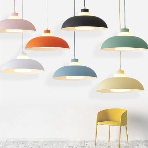 New Modern Simple Pendant Lights Home Bedroom Lighting For The Living Room E27 Hanging Pendant Lamps