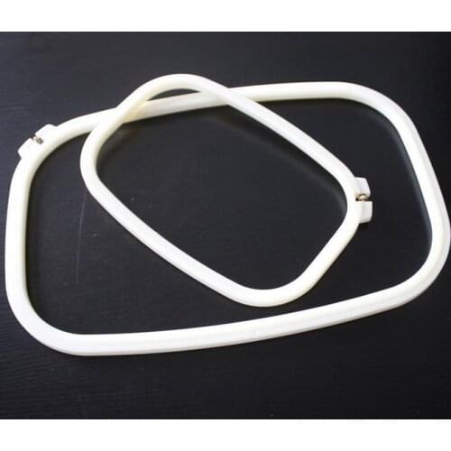 Adjustable plastic hoop 18x26cm 13x20cm 10x15cm square embroidery for cross stitch handcraft DIY handmade needlework craft free