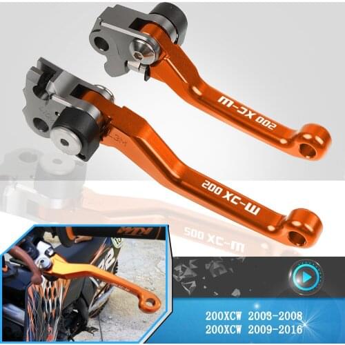 Motocross Clutch Brake Handle Levers Motorcycle Accessories For 200XCW 200 XCW 200XC-W 2003-2010 2011 2012 2013 2014 2015 2016