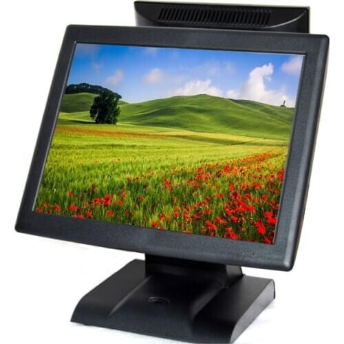 Cheapest points of sales all in one POS machine 15"touch EPOS machine terminal for supermarket