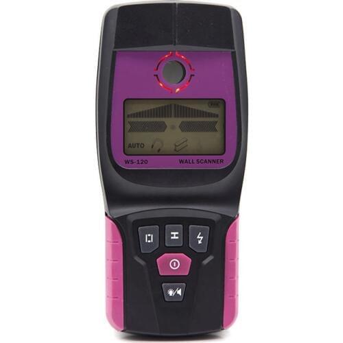 Wall Scanner Multifunctional Wall Detector Metal Wood PVC Tube AC Cable Live Wire Finder Scanner Wall Diagnostic-tool Max:110mm