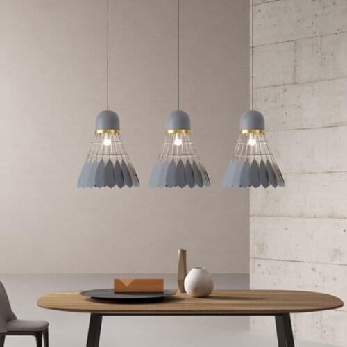 Modern Badminton Pendant Lights Bedside Restaurant Dining Room Hanging Lamp Creative Study Bedroom Lamp Kitchen Light Fixtures