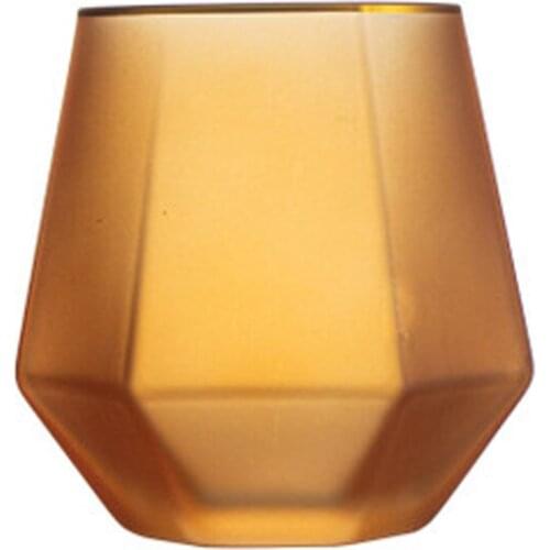 Nordic Style Glass Transparent Cup Milk Cup Beer Mug Heat-resistant Cup Without Lid Lead-free Glass Beverage Cup B200113