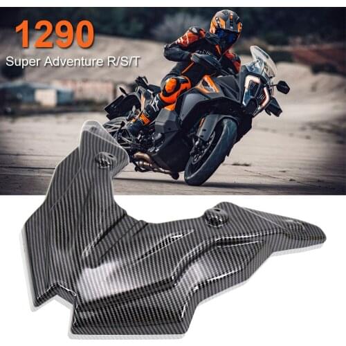 Carbon Fiber FOR 1290 Super Adventure Adv R/S/T 2021 2020 2019 2018 2017 Motorcycle Front Beak Frame Nose Fairing Cowl Fender