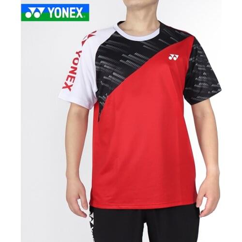 2021 YONEX sport Jersey quick dry clothing sportswear badminton clothing for men women original110371BCR