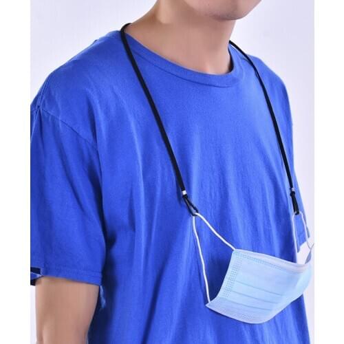 30pcs/lot colorful adjustable mask lanyard convenient safety holder rope anti-lost face lanyard glasses lanyard strap necklace