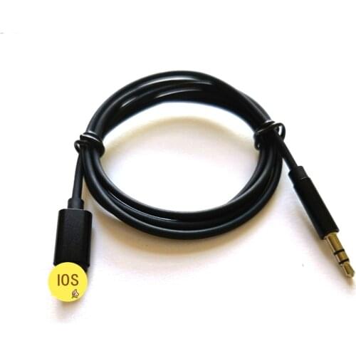 8 Pin To 3.5mm Jack AUX Cable Lighting To AUX Headphone Adapter Audio Extension Kable Connector Splitter For iPhone 12/11