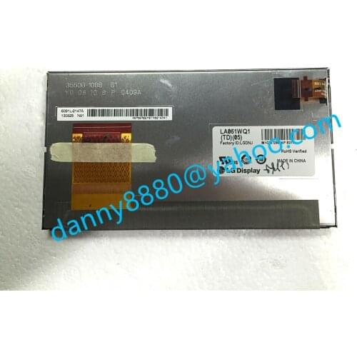 Free DHL shipping LA061WQ1(TD)(05) LA061WQ1-TD05 LA061WQ1-TD05 LA061WQ1 Original new 480*272 6.1 inch LCD Display Screen TFT LCD