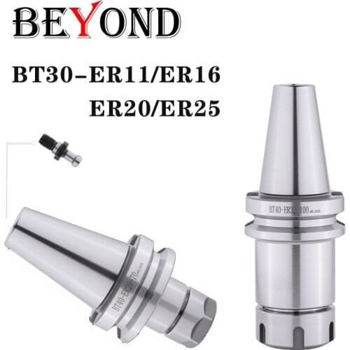 BEYOND BT30 ER11 ER16 ER20 ER25 ER32 70L 100L Tool Holder Collet CNC Milling Lathe High Precision Shank