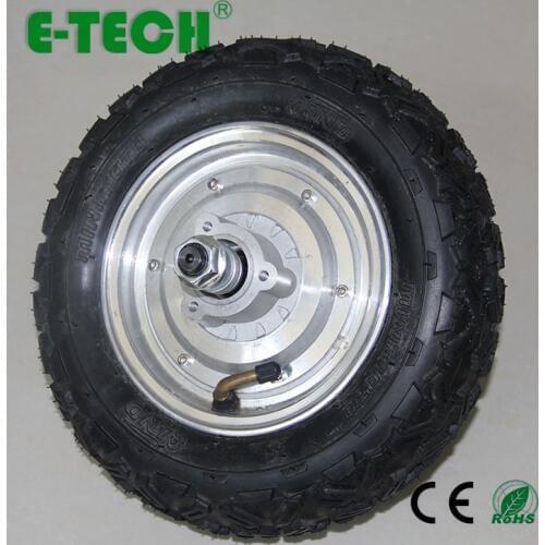 CE 10 inch gearless DC brushless ETECH electric wheel hub motor