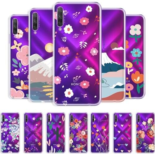For Huawei Y9s Case Clear Phone Cover For Huawei P Smart Pro 2019 Soft Shockproof Case For Honor 9X Premium Transparent Fundas
