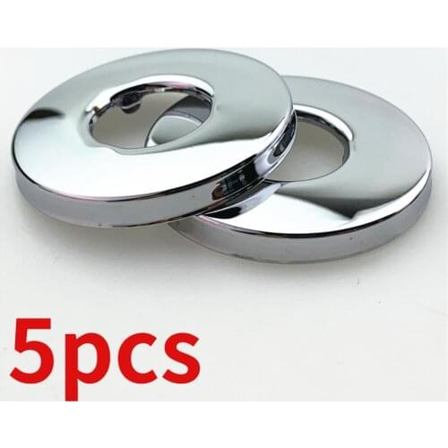 Stainless Steel Decorative Cover Angle Valve Stop Piece To Increase Heightening Thickening Deepening Cover Bathroom Accessories