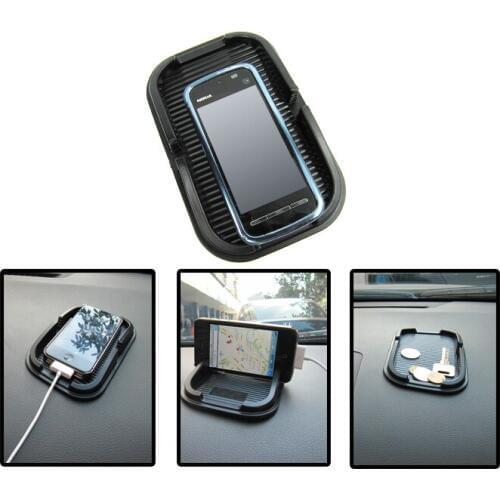 Multi-functional car Anti Slip pad Rubber Mobile Sticky stick Dashboard Phone Shelf Antislip Mat For GPS MP3 Cell Holder